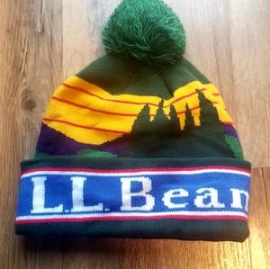 L.L Bean Pom Beanie